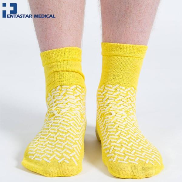 Polyester Material Anti Slip Socks with Different Size for Sale