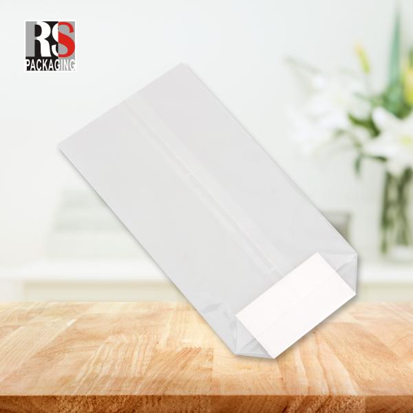 Хлеб с перекрещенным квадратным дном PP мешки Пластиковая упаковка продуктов питания OPP Bopp Block Дно мешки для торта