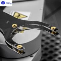 Les plaquettes bioniques antidérapantes à haute friction à faible adhérence comportent des gobelets d'aspiration bioniques à friction