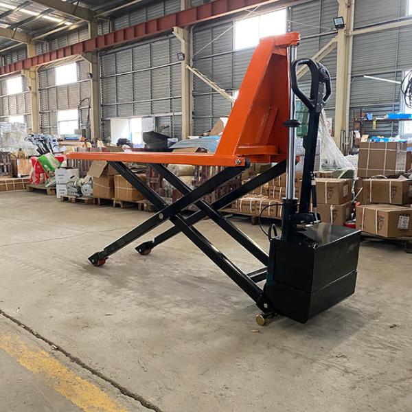 1t Manual Scissor Lift Tables Pallet Scissor Lift Lifting Height 800mm