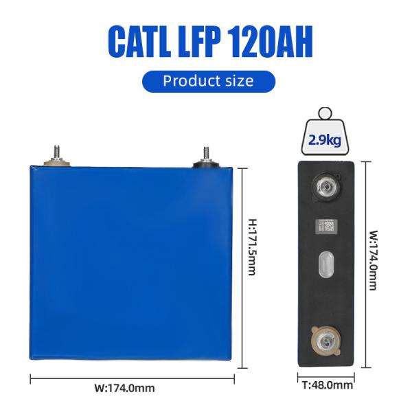 cellules de batterie Lfp 32V Lf160 120ah 150Ah 165Ah 160Ah de lithium de 3.2V Lifepo4