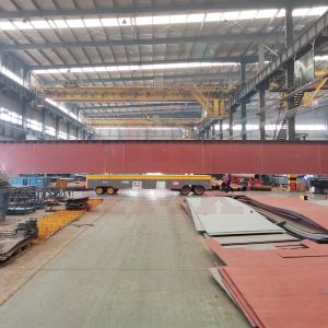 Steerable 50 тонн подгоняли вагонетку перехода конкретных продуктов Trackless