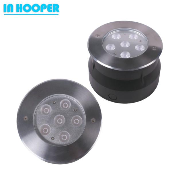 Mini 1W Buried Inground Stainless Steel LED Light Warm White / Cool White