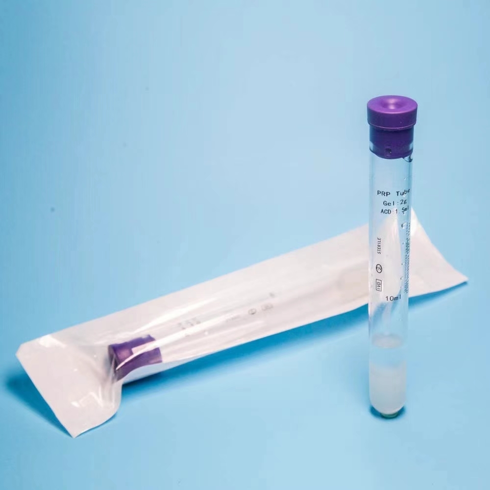 For Skin 2ml 9ml Hot Sale Tube With Acd Gel 10ml Cheap Price Vaccum Blood Collection Tube PRF Tube