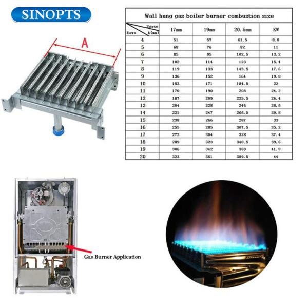 Sinopts Hot Sale Gas Burner Tray Assembly for Wall-Hung Gas Boiler