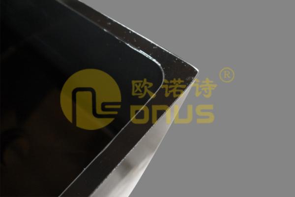 Chemical resistance epoxy resin undermount sink black color for chemistry company