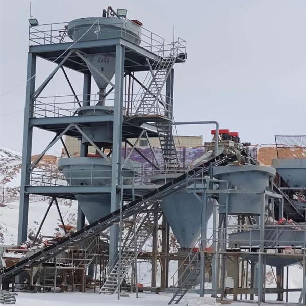 Energy Mining Industry AC Motor Quartz Sand Processing Equipment for Float Glass Sand