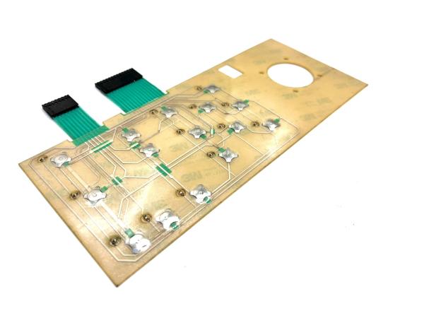 Clavier à membrane EL à étanchéité libre pour les équipements industriels