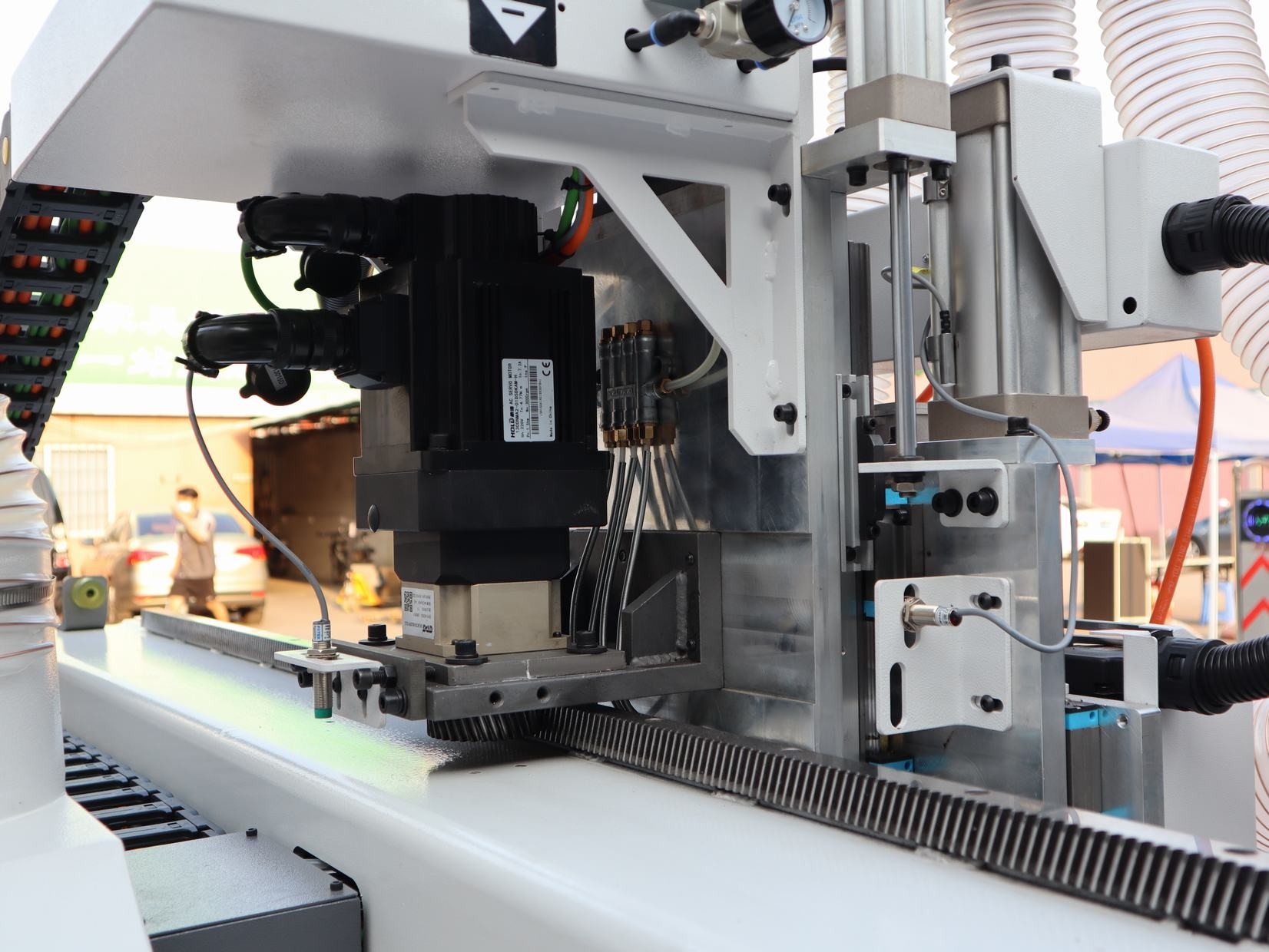 полностью автоматическая древесина Cnc 21kw высекая кухню делать шкафа машины маршрутизатора Cnc машины