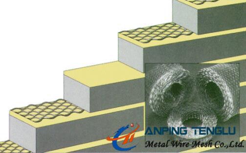 Stainless Steel, Low Carbon Steel, Galvanized steel Expanded Metal Brick Mesh