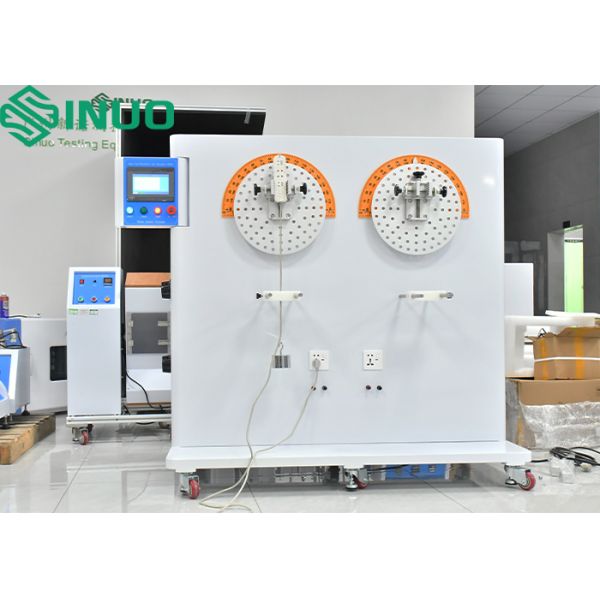 Power Cord Flexibility Test Equipment for Non-Detachable Plugs and Sockets