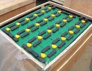 Electric Fork Truck Battery For Forklift , Pallet Jack Battery 198mm Cell Width