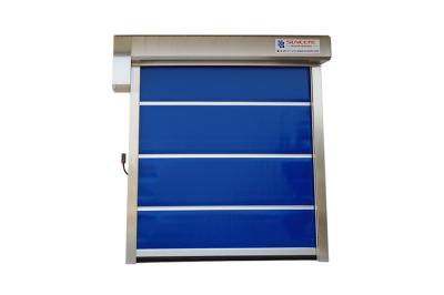 3 Frases Exterior Porta de alta velocidade AC 220V - 240V Cortina de plástico colorida