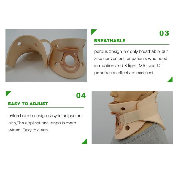 Good selling cervical collar plastic Philadelphia collar neck collar
