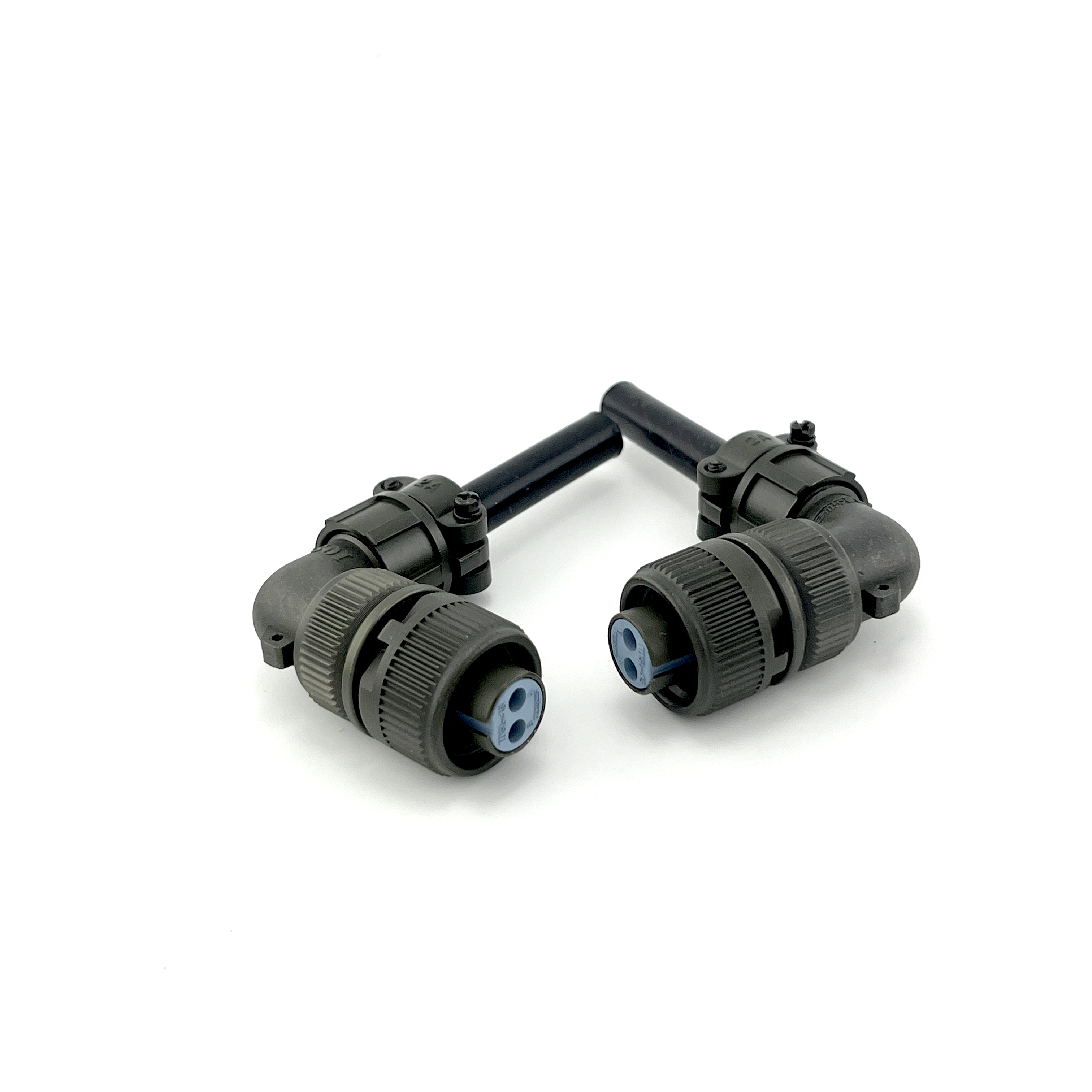 Aluminum Alloy Shell 5015 Connectors Solder Termination High Power Connectors Copper Alloy Contacts