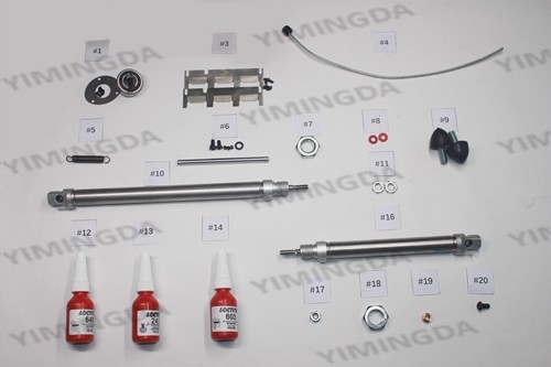 PN 120267 Фланцевый карбидный наконечник GTS 1000 часов # 23 Части для резака VT7000