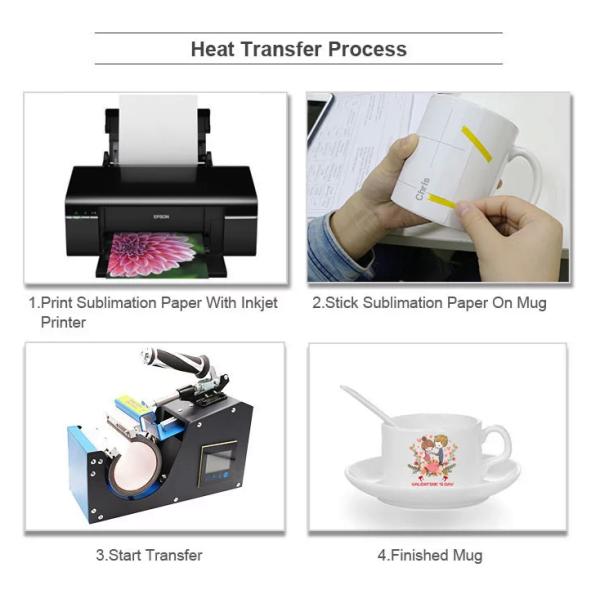 Белая покрытая кружка сублимации кофе установила с ложкой и блюдом/поддонником