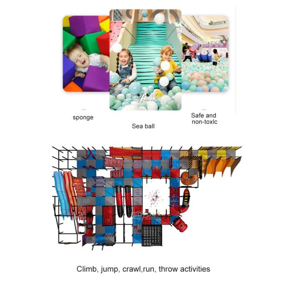 Kids Entertainment Equipment Indoor Fun Park Kids Playground Equipment