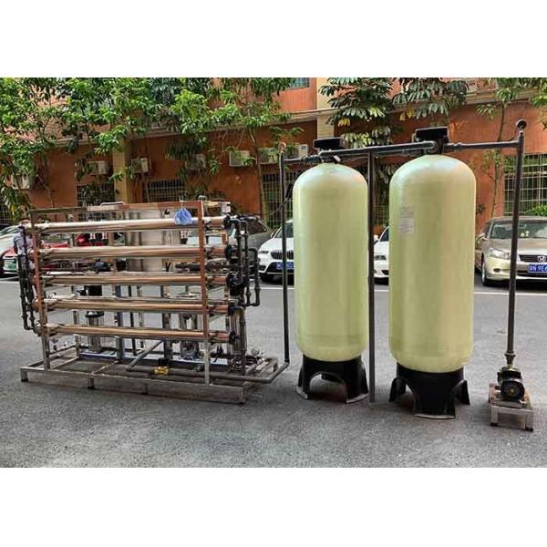 2000L/H Two Stage Reverse Osmosis Ultrapure Water Filter RO Plant For Hemodialysis