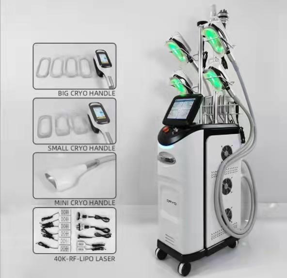 360 Degree Cryolipolysis Slimming Machine 4 Handle Fat Freeze