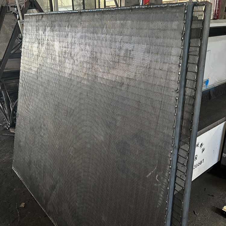 0.3mm Slot Stainless Steel Flat Wedge Wire Panel For Mining And Aggregate Industry