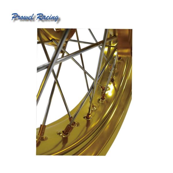 Супермото 17 дюймовый Алюминиевый Сплав Мотоциклы Колеса с Алюминиевым 6061 T6