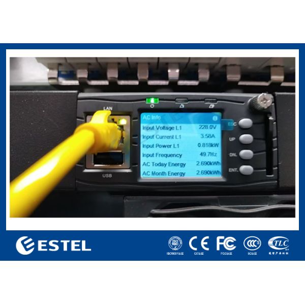 13U Hybrid Energy Telecom Power Core with 30kW PV Solar Power and 16kW Rectifier Power