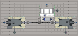 Система испытания в динамических условиях SSCG30-3000/10000 10000rpm 95Nm 30KW для надзирателя двигателя дизеля интегрированного