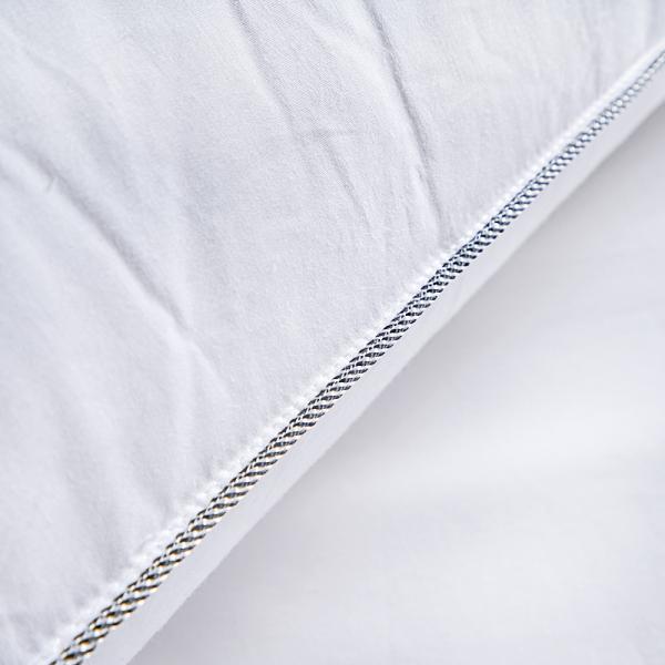 Cotton Luxury Hotel Pillows Medium Firm Polyester Hollowfiber Bed Sleeping