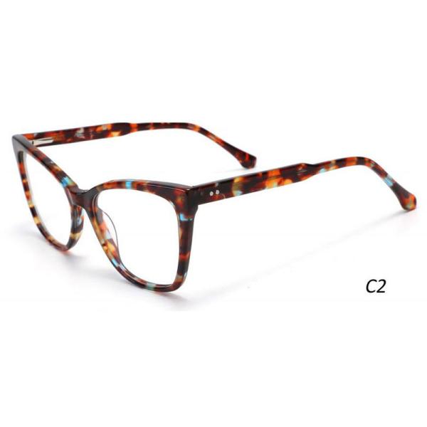 Lunettes de Cat Eye Acetate Optical Frame pour l'Eyewear coloré de femmes