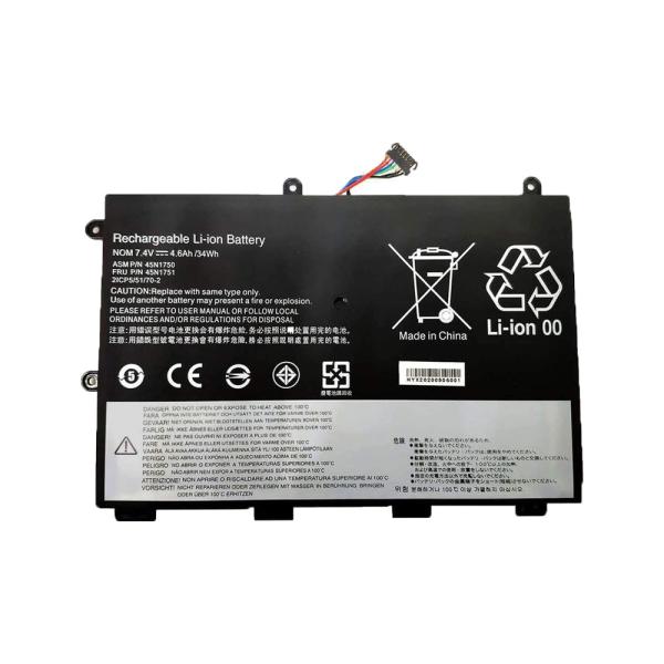 OEM Factory Replacement 45N1750 Battery for Lenovo Thinkpad Yoga 11e 7.4V 4600mah/34wh in Stock!