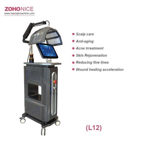 5 Colors 850nm NIR Skin Rejuvenation Acne Removal PDT LED Light Therapy Machine