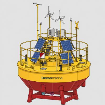 Offshore Wind Floating LiDAR Data Buoy Platform