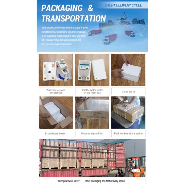 Intelligent Valve Control NbIoT Water Meters Brass Body