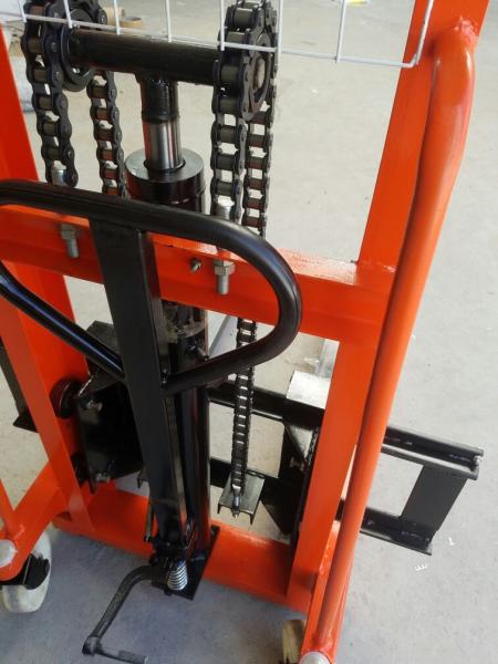 CE Approved Manual Hydraulic Oil Drum Fork Lift 1-29 Sets 1500*830*2200mm