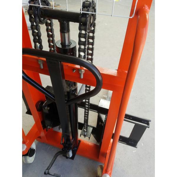 CE Approved Manual Hydraulic Oil Drum Fork Lift 1-29 Sets 1500*830*2200mm