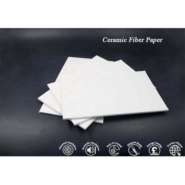 High Temp Refractory Ceramic Fiber Paper Roll Insulation 2mm 3mm 4mm 5mm 6mm 200kg/M3