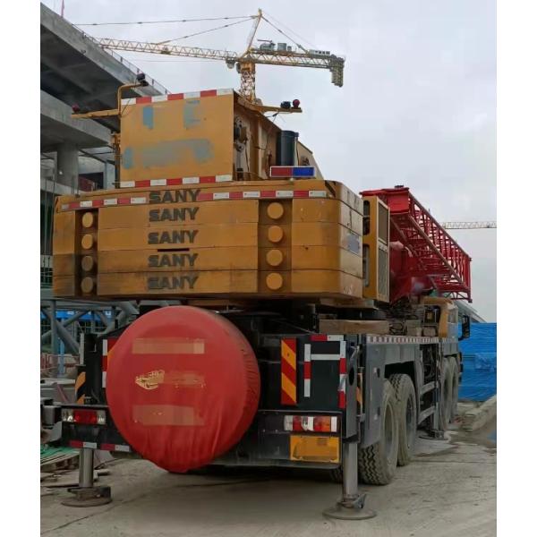 STC80 Zoomlion Camión usado Grúas 80ton Segunda mano Camión grúas a la venta