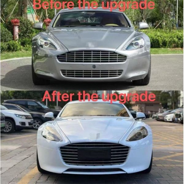 Aston Martin Rapide Front Bumper Grille Middle Net Quickly Upgraded to the Speed Aston Martin Rapide s Version Front