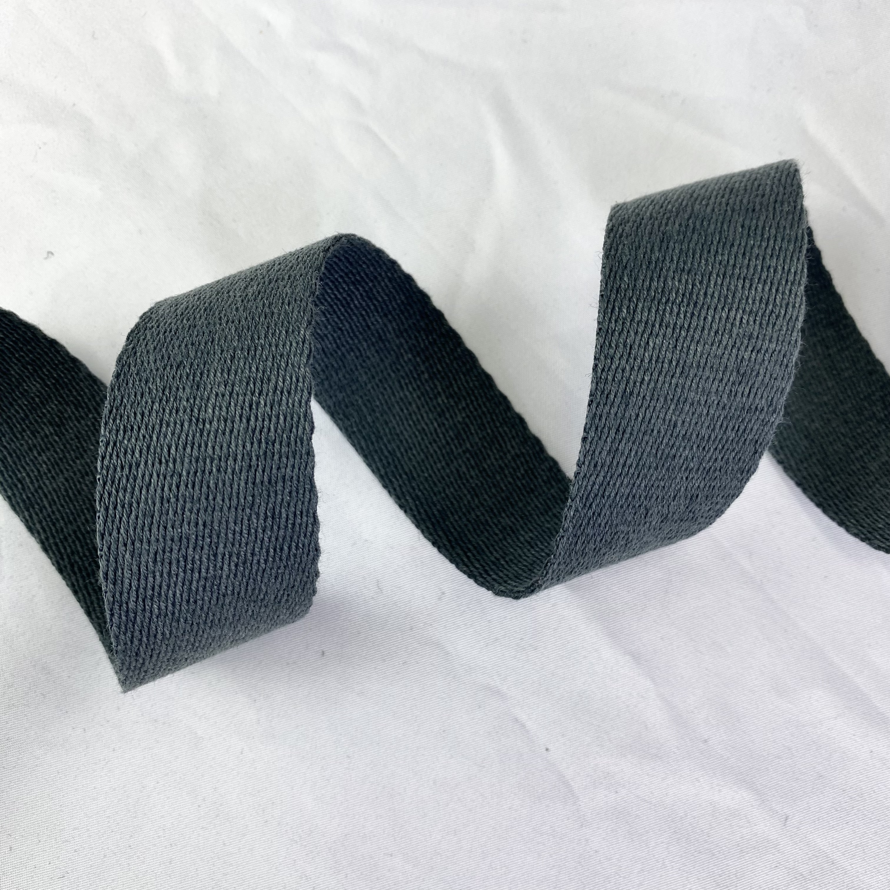 Thickened polyester-cotton webbing Various colors Backpack strap Belt Handbag strap