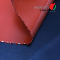 Tejido de fibra de vidrio recubierto de silicona resistente a altas temperaturas para cortinas de humo - 260°C