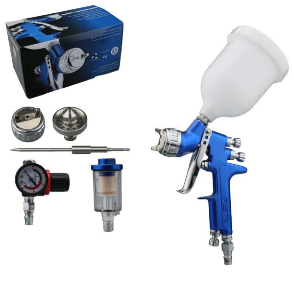 HVLP Environmental Protection Spray Gun with air Regulator and Filter Spray Car Furniture Gun