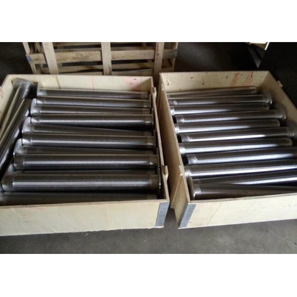 Abreaction Resistant Wedge Wire Screen Pipe , SS 304 Rotating Drum Screen