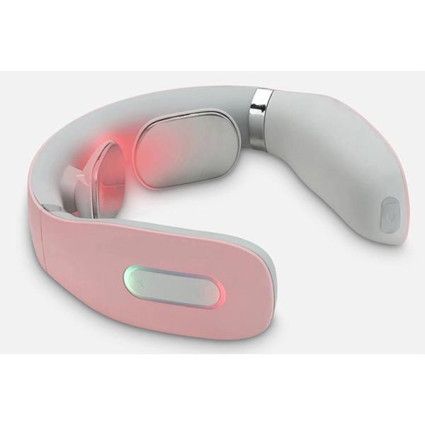 QS-TECH New Electric Wireless Neck Massager Infrared Physiotherapy intelligent smart Neck Massager shiatsu