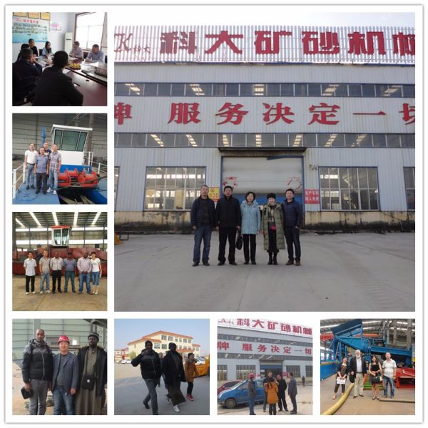 150 Tons/h Bucket Chain Dredger 10m Dredging Depth for Mining