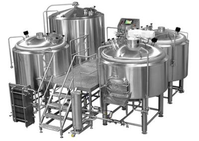 Manual Or Semi Automatic Beer Brew House Mirror Polishing Beer Making Equipment