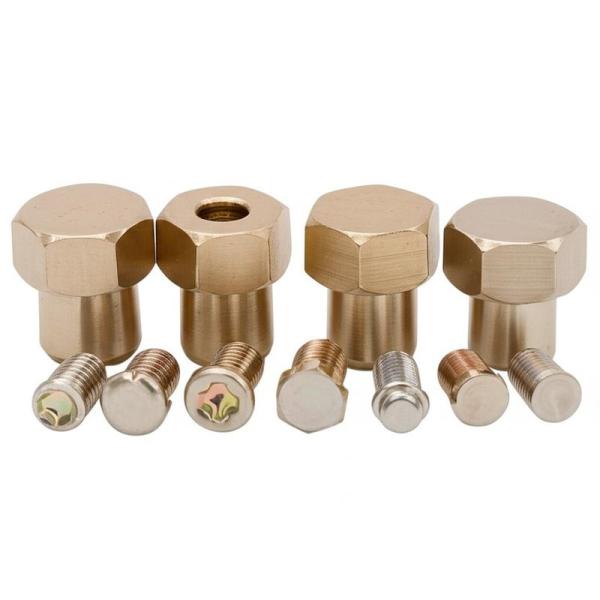 Personalización eléctrica de doble cara Rivet latón Lash Rivet golpeando hombre y mujer rivetas de acero inoxidable
