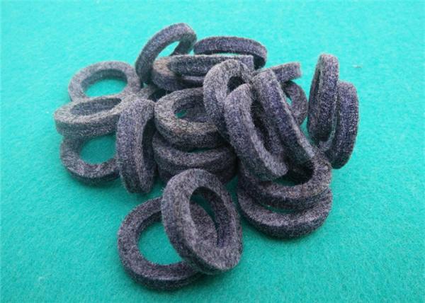 Custom Design PTFE Flat Washer Wool Felt Washer Shock Absorption For Sealing