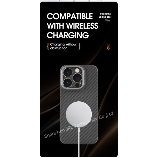 Customized Cutouts Magnetic Design Aramid Fiber Phone Case For iPhone 17 Pro Max