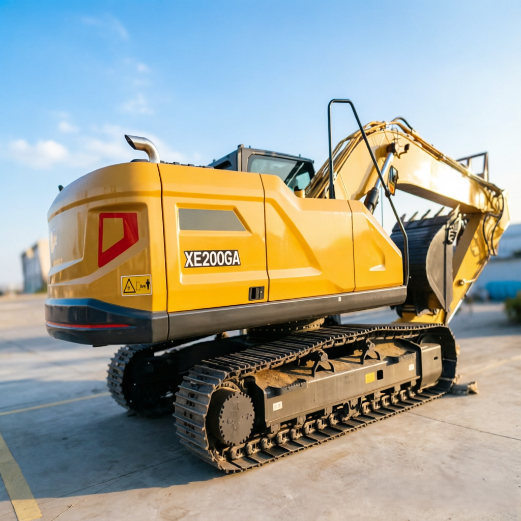 XE200GA Crawler Excavator, China Factory Direct Supply Construction Machinery, Competitive Price Support Bulk Order, Fast Shipment To Global Markets